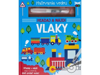 Vlaky - Maľovanie vodou