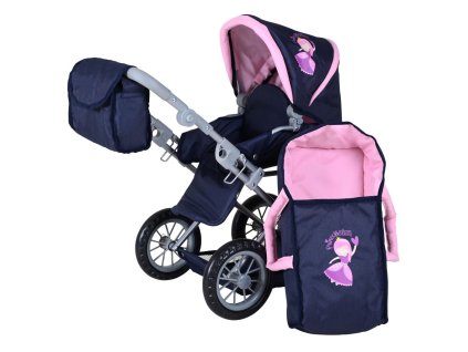 Kočík pre bábiky 3v1 Ruby Knorr Toys 63142
