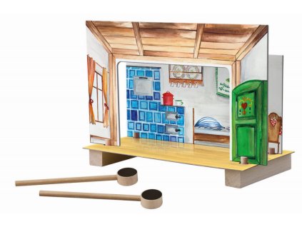 Červená Čiapočka divadlo magnetické