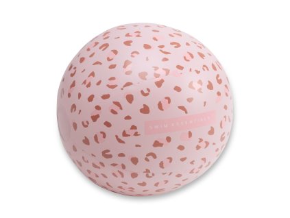 Nafukovacia lopta Old Pink Leopard 51 cm