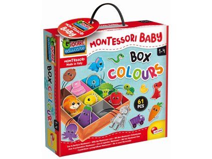 MONTESSORI BABY KRABIČKA - Farby