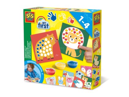 Prstové farby - dofarbite si zvieratko