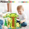 Picasso stavebnica Safari Set s 8 zvieratami