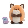 NICI plyš MyMochi Líška Geeks 16cm s videohrou v darčekovom balení, 11x12x6,5cm