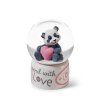NICI Snežítko Panda Love 6,5 cm