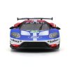 Bburago - RACE, 2017 Ford GT, modro-červená, 1:32