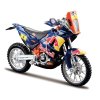 Bburago - Motocykel, CYCLE, Red Bull KTM 450 Rally (Dakar Rally), 1:18
