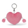 NICI kľúčenka Srdiečko Love ružové 8 cm