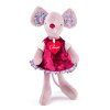 Myška Cilka v šatách, malá 28cm