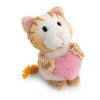 NICI plyš Mačička 20 cm s mláďaťom 6 cm - Little & Me
