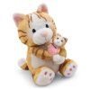 NICI plyš Mačička 20 cm s mláďaťom 6 cm - Little & Me