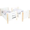 drevena poschodova postielka pre babiky small foot by legler LE11811 03