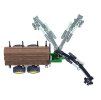 SIKU Farmer - Traktor John Deere s lesným prívesom 1:50