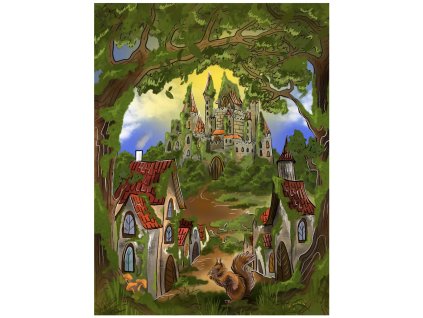 Plakát Mechové království (v rozměru 59,4 cm x 84 cm)