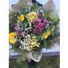 Pastelová kytice  Rozvoz květin po Praze | Ø 40 cm, 21 stonků