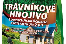 FLORIA Trávníkové hnojivo s odpuzujícím účinkem proti krtkům