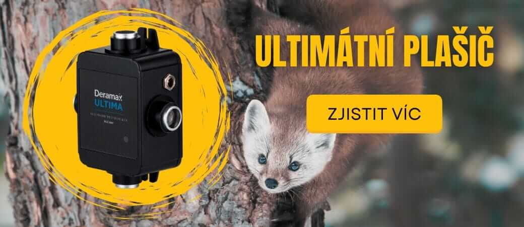 Nový plašič kun Deramax ULTIMA