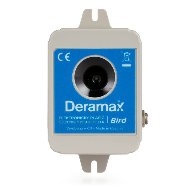 Deramax Bird: plašič ptáků do zásuvky