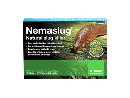 Parazitické hlístice proti slimákům Nemaslug 2.0 100m2  Odolnější verze hlístic 2.0