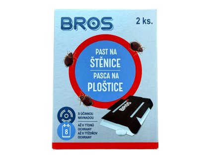 2 kusy pastí na štěnice v krabičce
