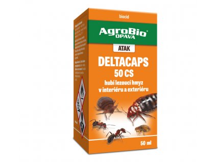 Atak Deltacaps 50 CS 50ml univerzální postřik proti hmyzu, pisivkám, švábům