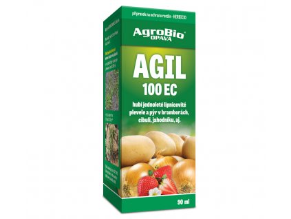 Selektivní herbidic Agil 100 EC 90ml proti plevelu v zelenině a jahodách