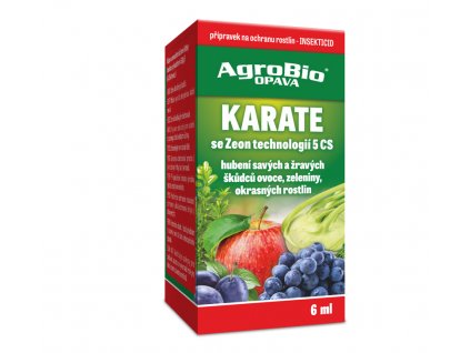 Insekticid Karate 6ml proti mšicím, savému a žravému hmyzu