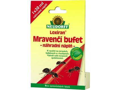 Náhradní tekutina do domečků loxiran mravenčí bufet