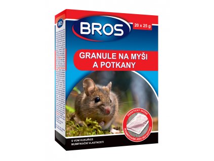 Granule na hubení potkanů a myší 140g