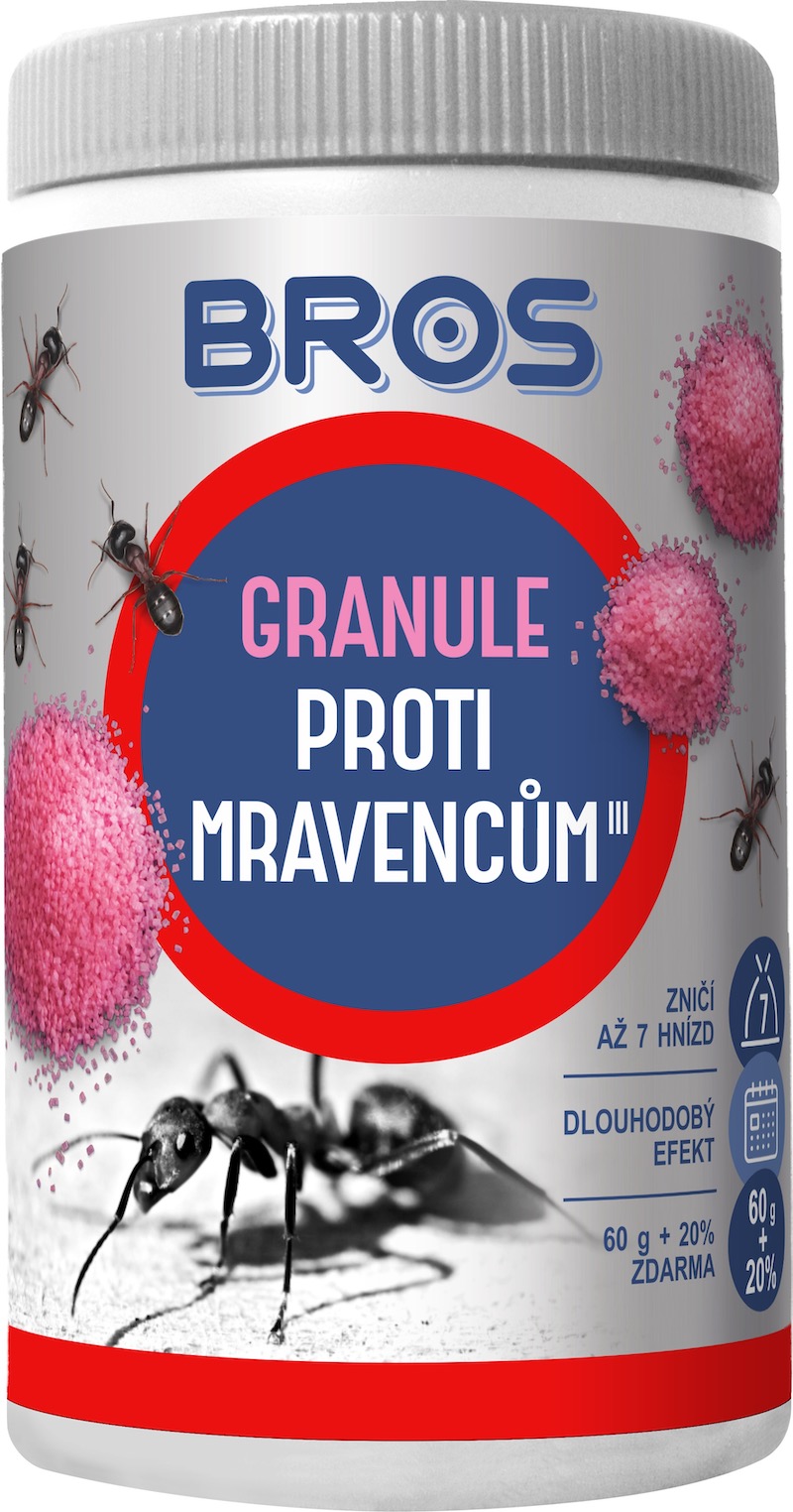 Bros Granule proti mravencům 60g