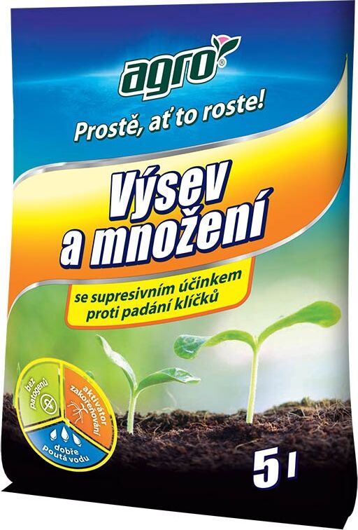 Agro CS Substrát pro výsev a množení 5l