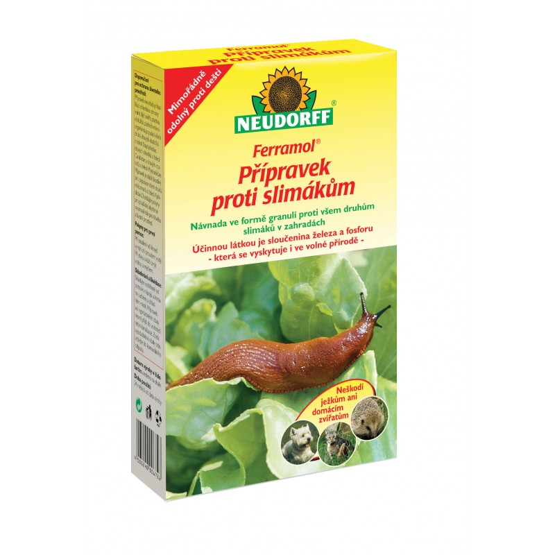 Neudorff Ferramol: přípravek proti slimákům 2,5 kg