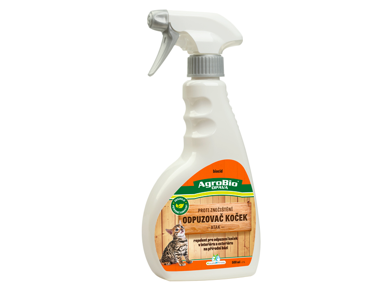 AgroBio Sprej proti kočkám ATAK 500ml