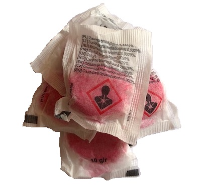 Bros červené sáčky 150g