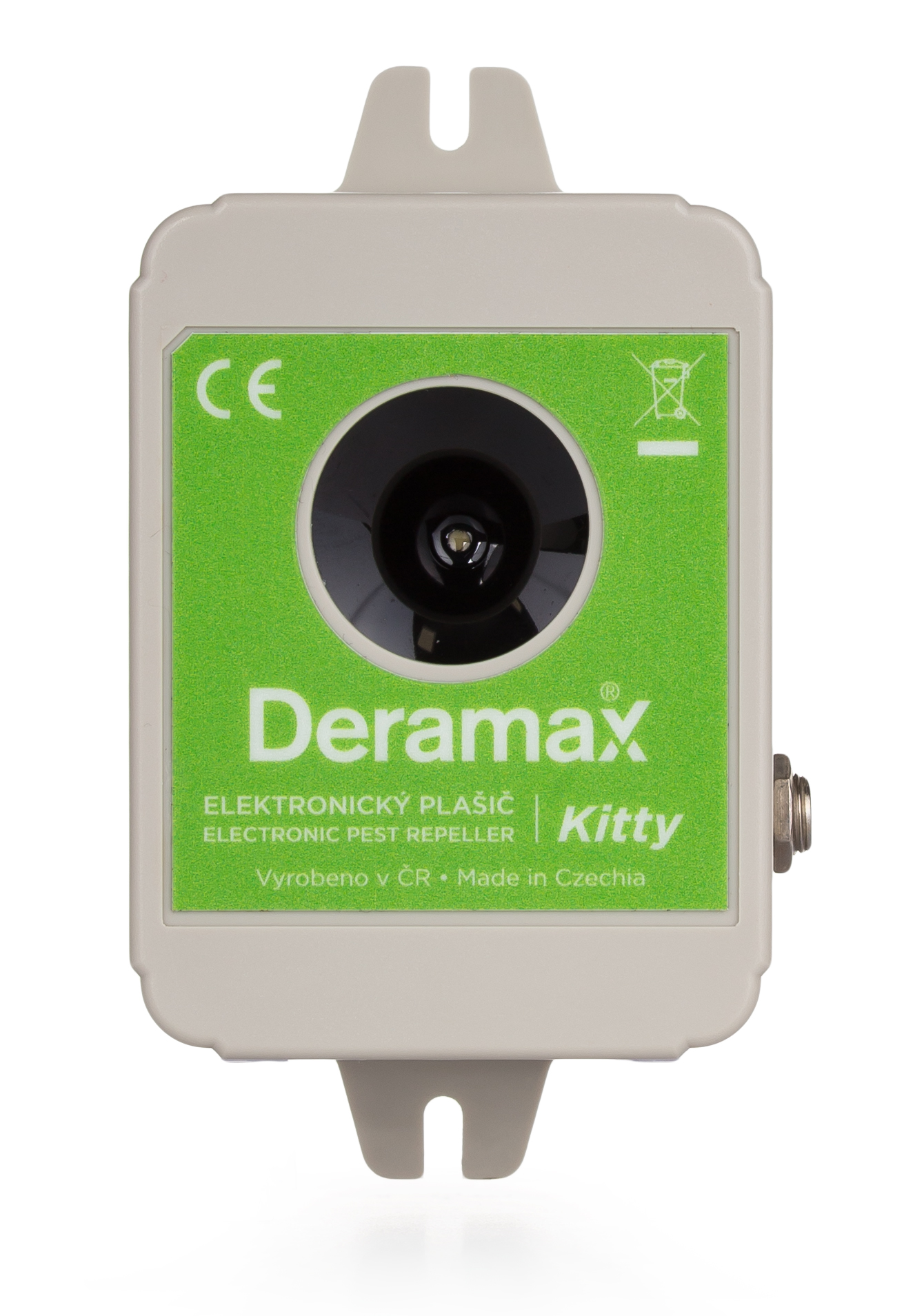 Deramax Kitty - ultrazvukový plašič koček a psů na 700 m2
