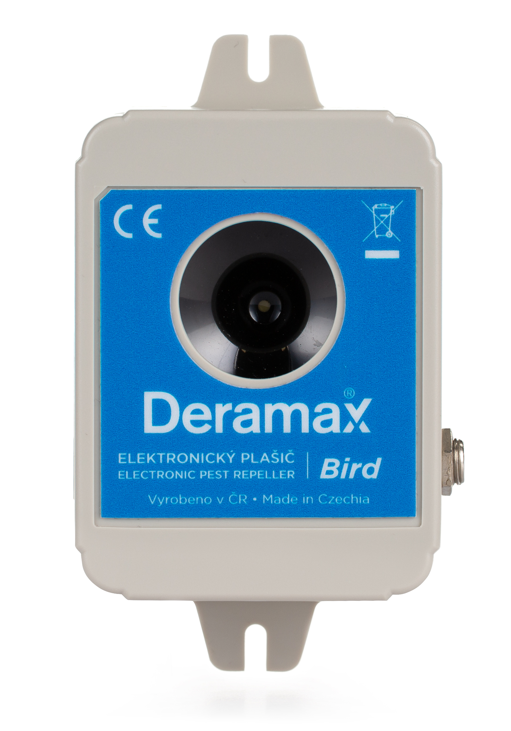 Deramax Bird - ultrazvukový plašič ptáků do zásuvky (300 m2)