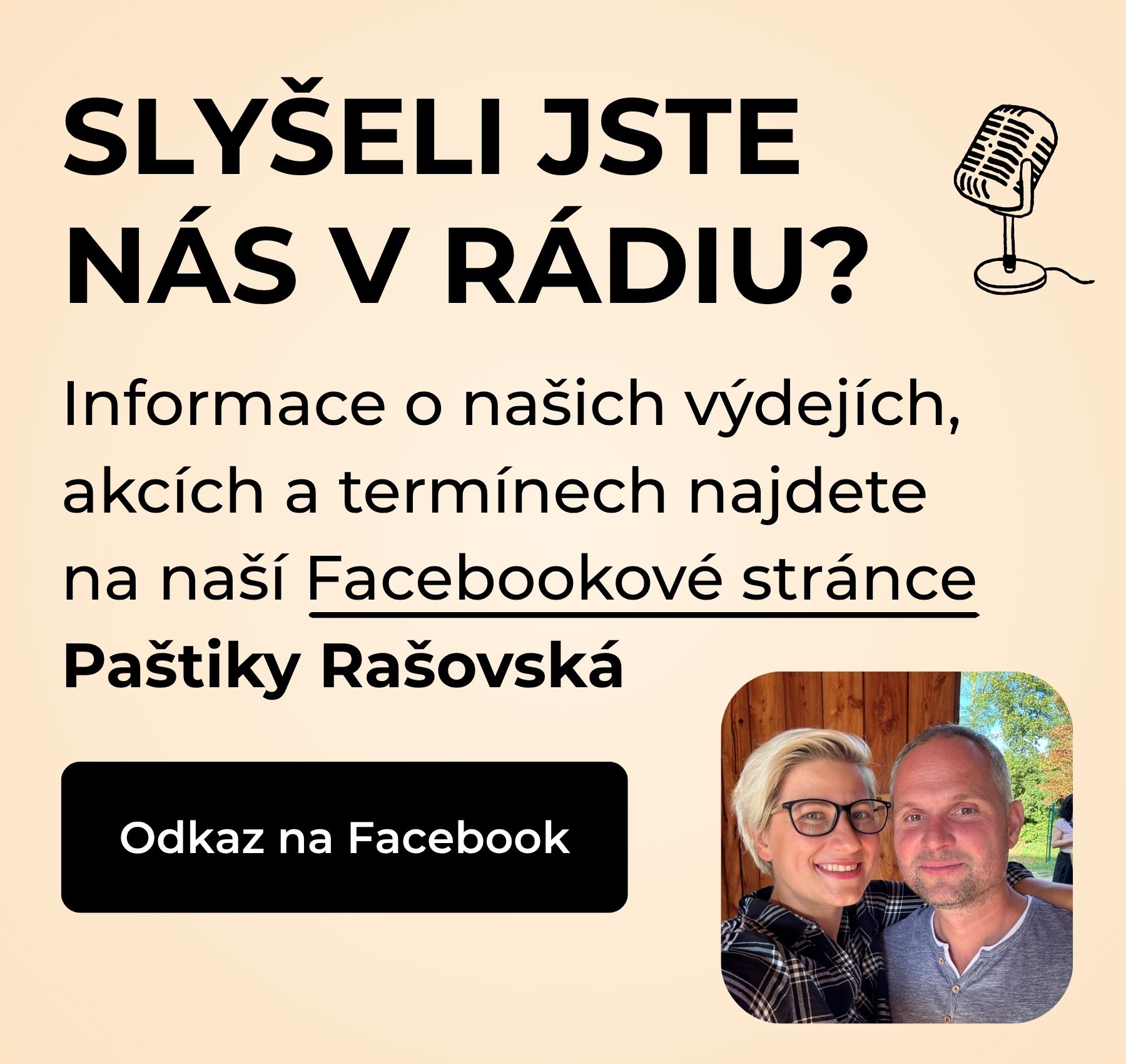 Slyšeli jste nás v rádiu?