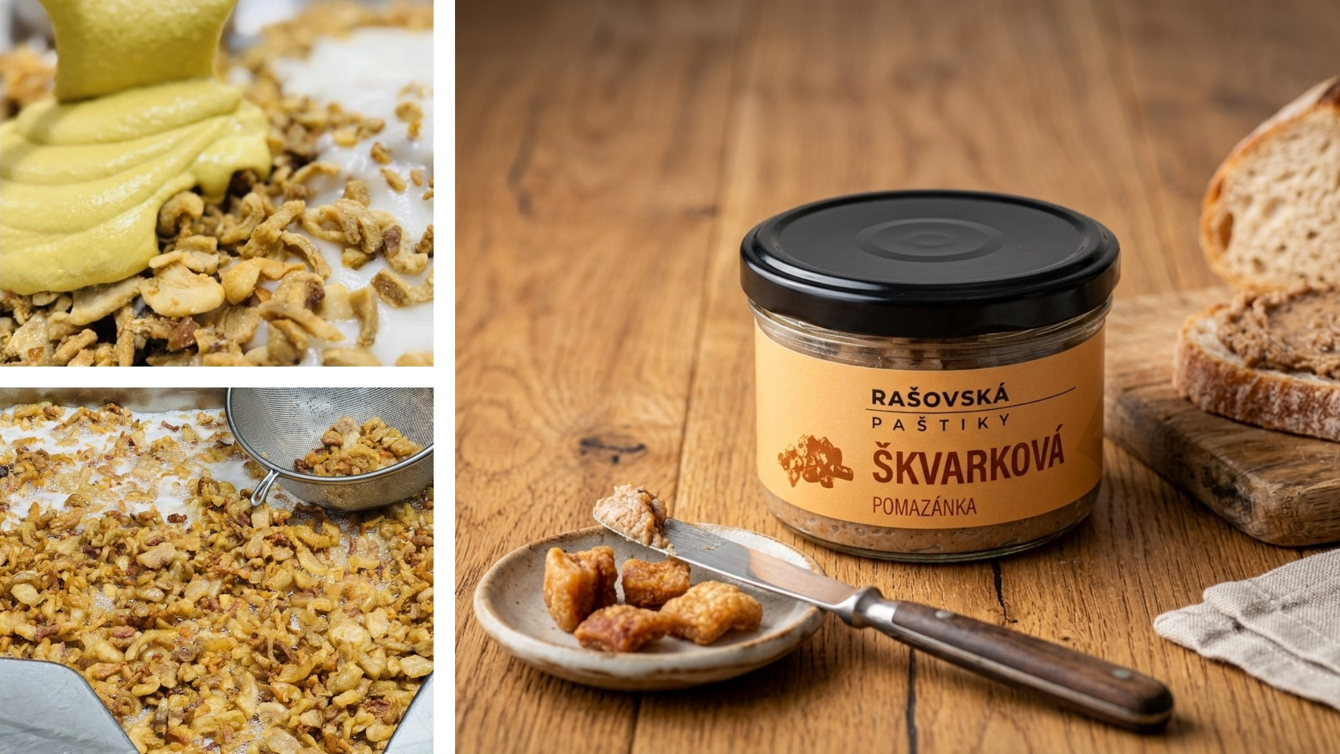 Škvarková pomazánka