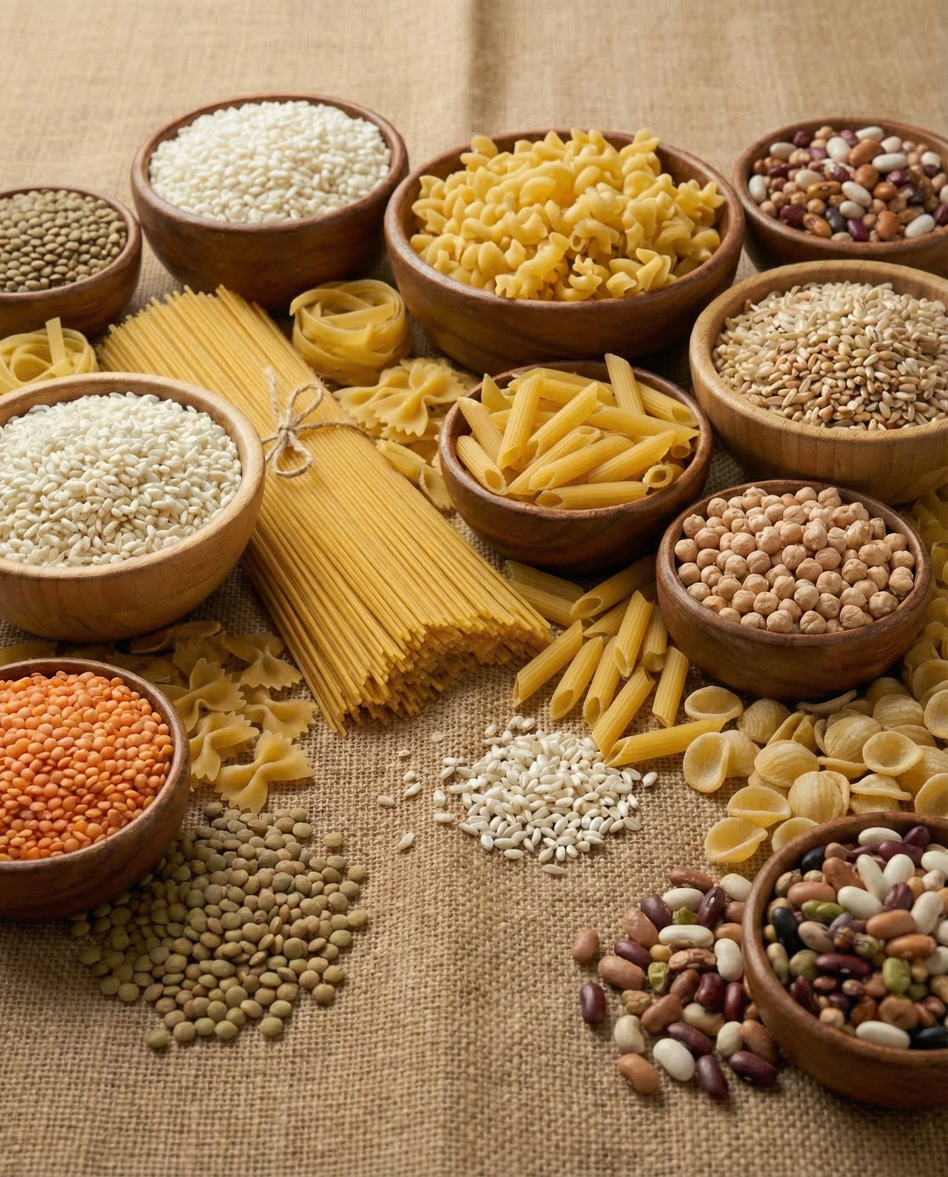 Pasta, Risotto & luštěniny