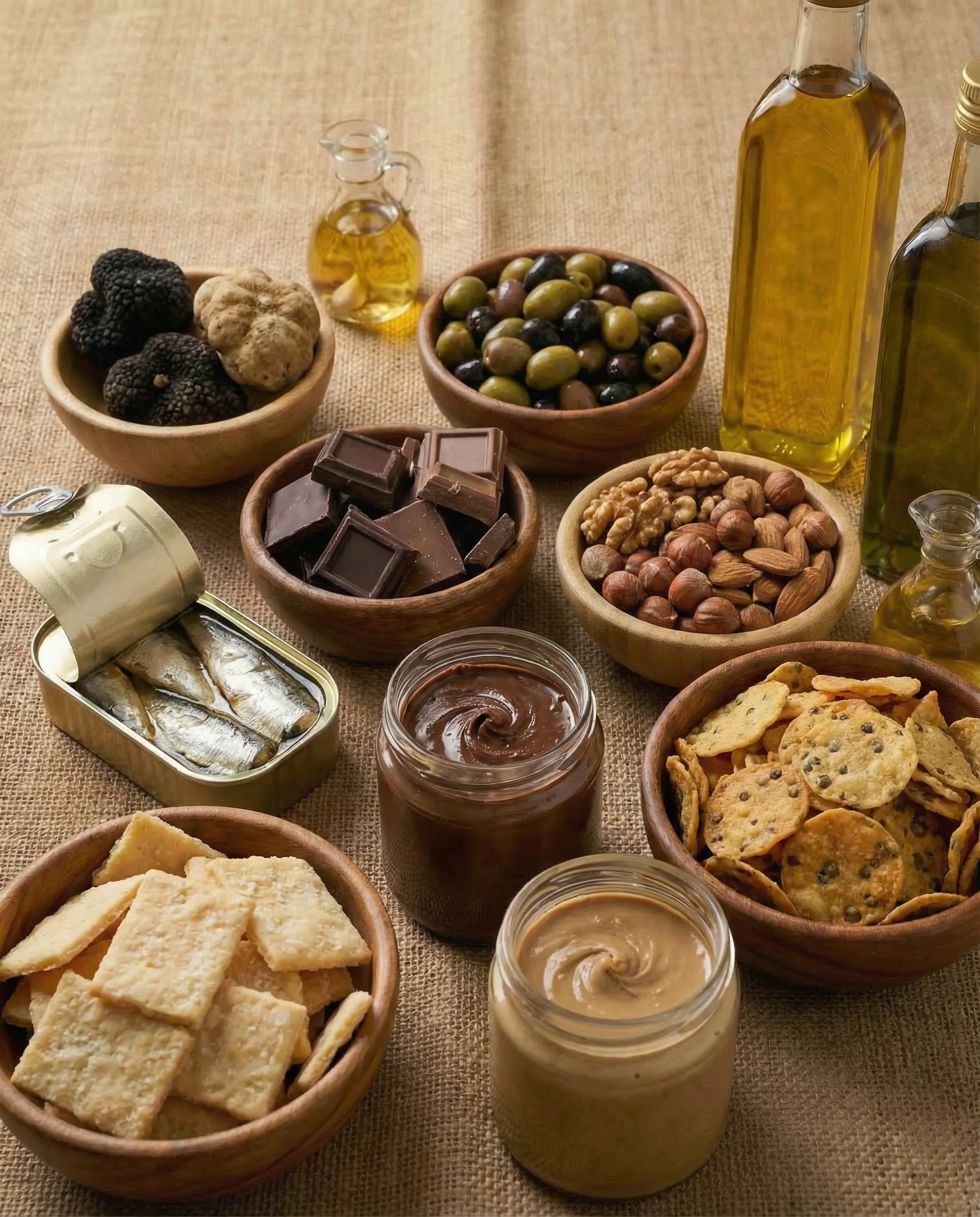 Antipasty, delikatesy & sladké