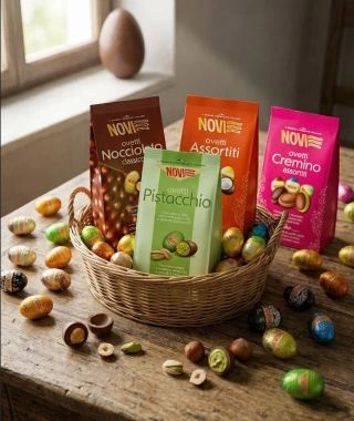 Velikonoce jsou tu 🐣🍫🌼 Italská vajíčka Novi Ovetti v sobě ukrývají radost, která se rozplyne na jazyku dřív, než stačíte...