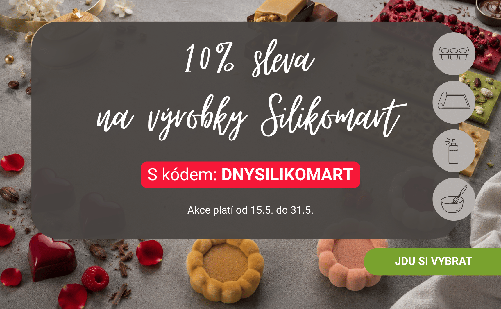 10% sleva Silikomart