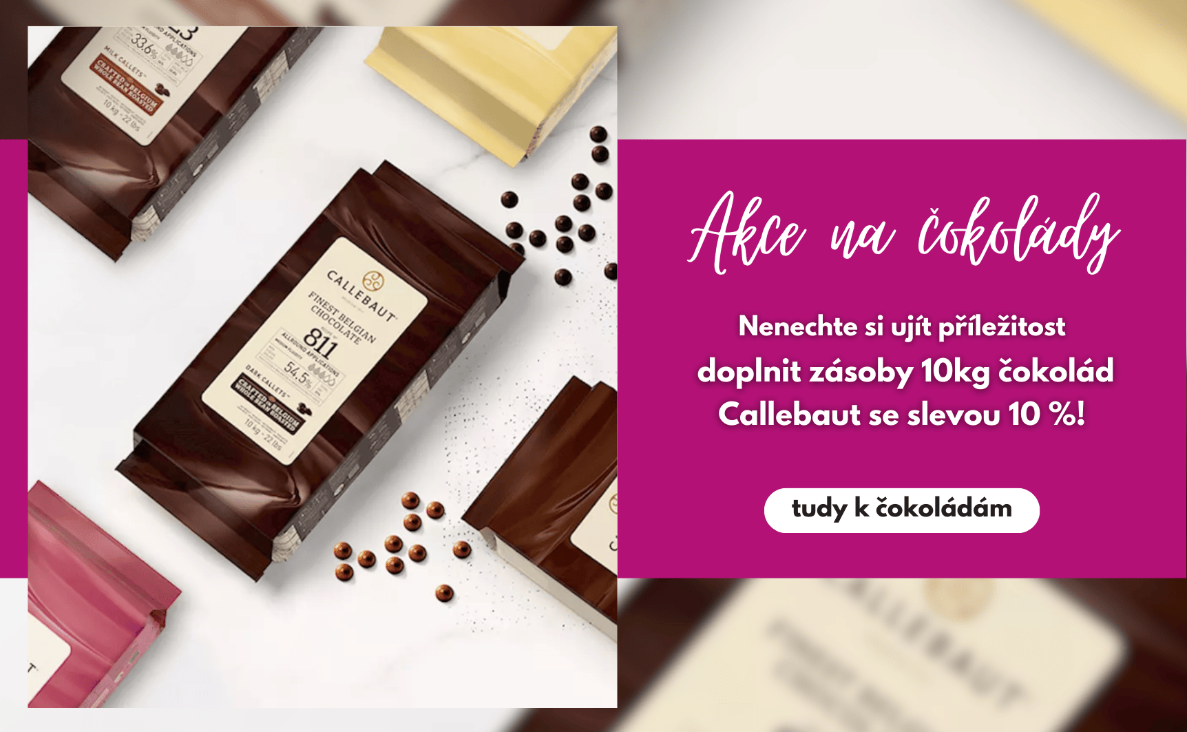 Akce čokolády 10 kg