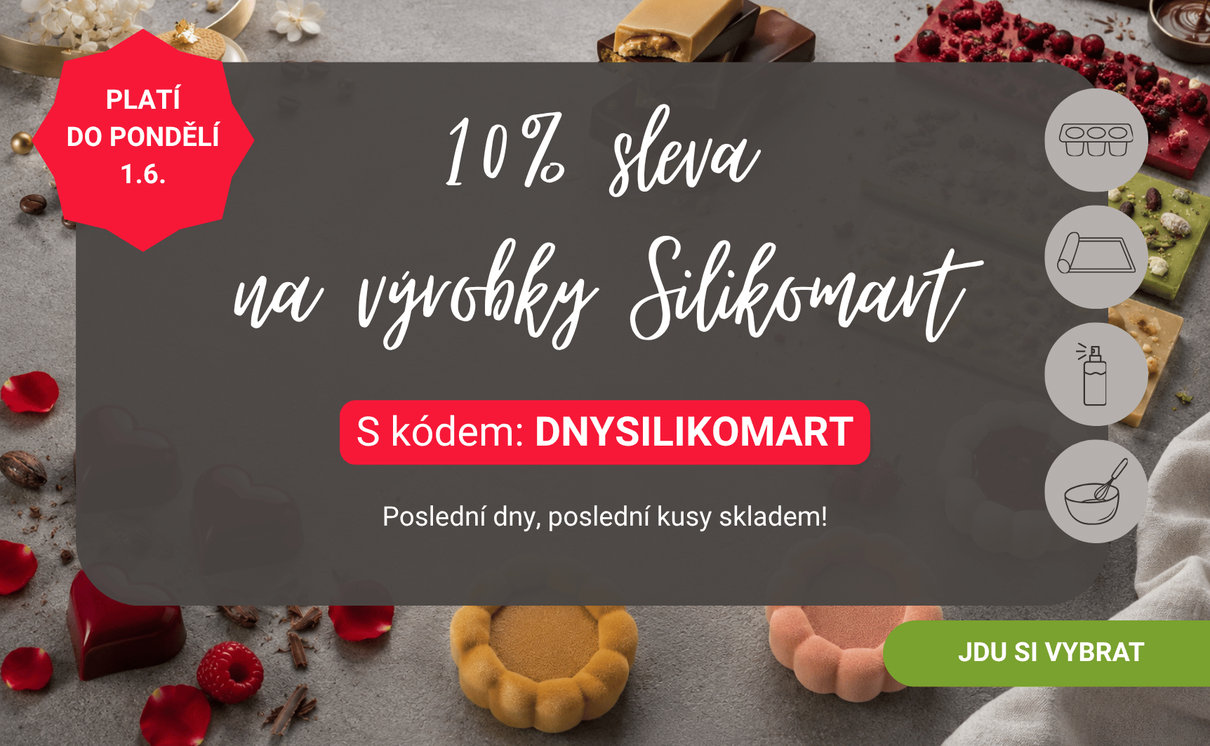 10% sleva Silikomart