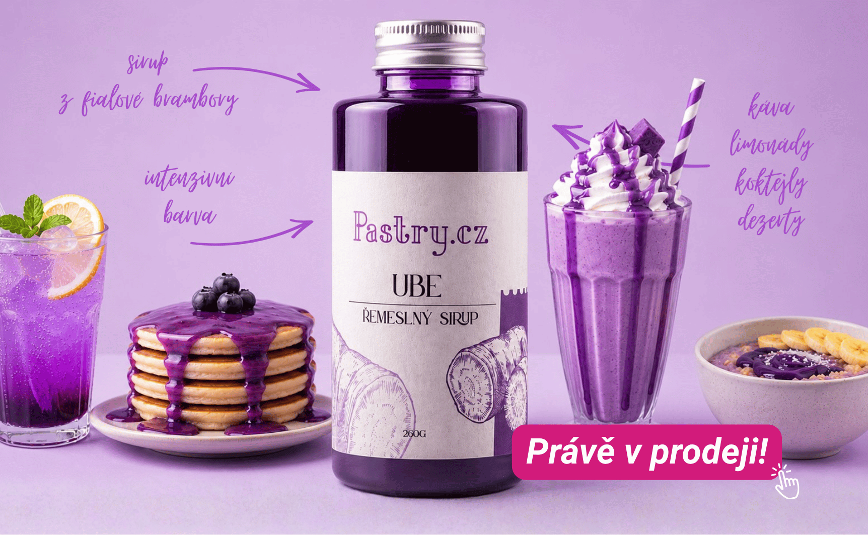 Ube sirup PRODEJ