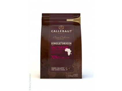 CALLEBAUT ČOKOLÁDA SINGLE ORIGIN SAO THOMÉ HOŘKÁ (70%) 1kg