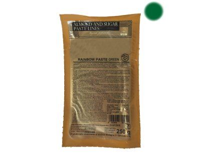 SLEVA - IRCA RAINBOW PASTE ZELENÁ 24x250g - MIN. TRVANLIVOST 10.04.2026