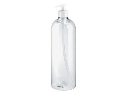 DÁVKOVACÍ LÁHEV ČIRÁ S PUMPIČKOU 1000ml