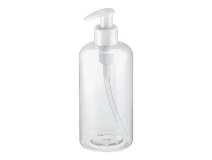 DÁVKOVACÍ LÁHEV ČIRÁ S PUMPIČKOU 300ml