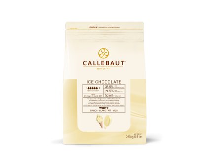 CALLEBAUT ČOKOLÁDA ICE CHOC WHITE - ČOKOLÁDA NA POLÉVÁNÍ 2,5kg